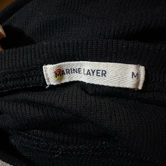 Marine Layer Lexi Rib Twist Front Tee - Picture 5 of 5